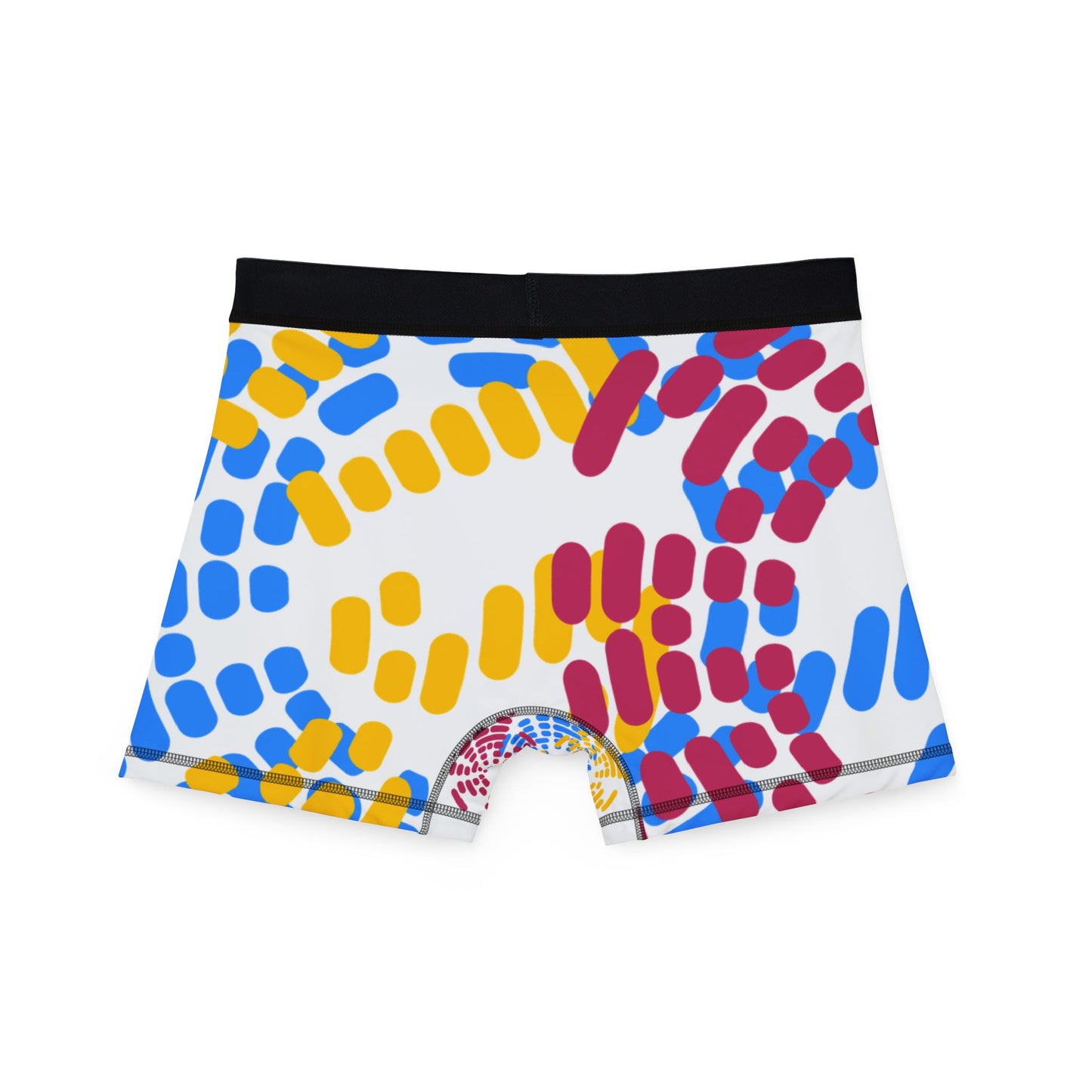 Men's Boxers - Colorful Footprint Design for Everyday Comfort, Unique Prints, Stylish Undergarments, Gift for Men, Fun Lounge Wear
