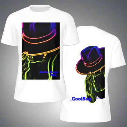 Men’s “ Salute King’s” White Double side Graphic T-Shirts